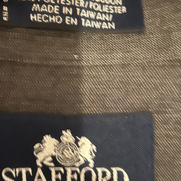 Stafford Grey Men’s Dress Shirt - Picture 3 of 6